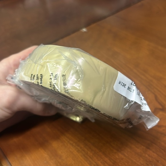 J Crew CREAM Wide belt in spazzolato leather CB498 - Picture 3 of 3